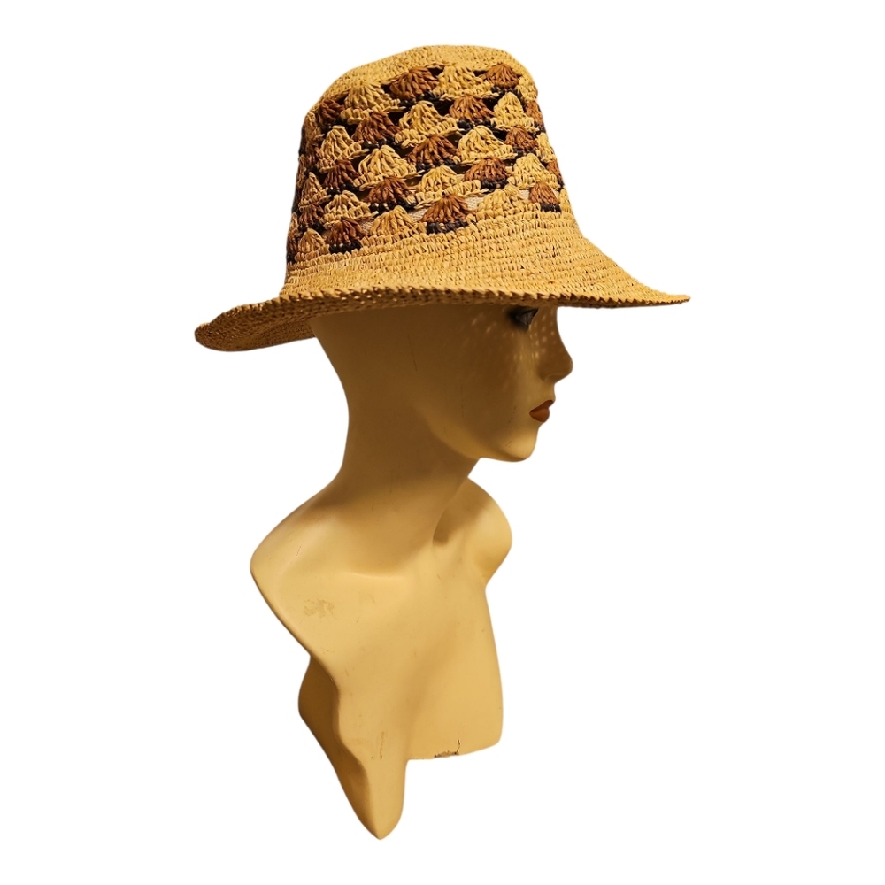 Greenpacha Handwoven Open Weave Sun Hat – Size Small – NWOT - Picture 2 of 10
